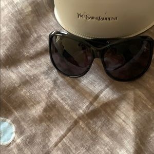 YSL black sunglasses